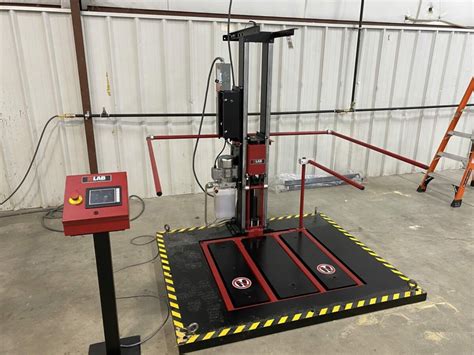 Drop Testing fabrication|drop height testing standards.